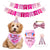 Handmade Adjustable Pet Birthday Party Decor Set