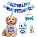 Handmade Adjustable Pet Birthday Party Decor Set