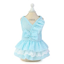 Princess Bowknot Prim Plaid Dress