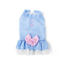 Princess Bowknot Prim Plaid Dress